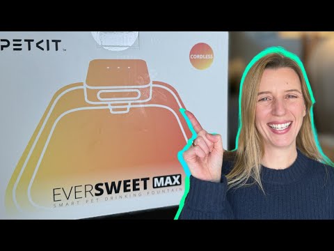 PETKIT EVERSWEET MAX: The Ultimate Cordless Cat Water Fountain!