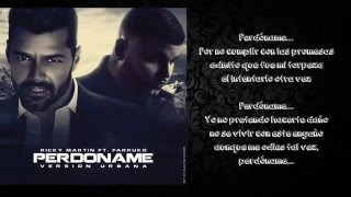 Perdóname - Ricky Martin feat. Farruko [ Letra 2016 ]