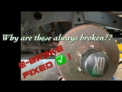 3rd Gen 4Runner Emergency brake /bell crank fix