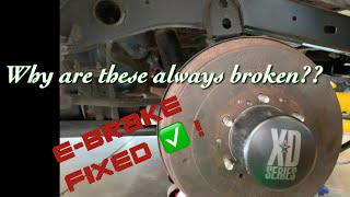 3rd Gen 4Runner Emergency brake /bell crank fix