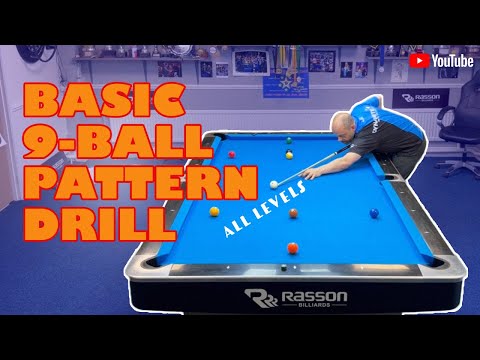 Basic 9-ball pattern drill for all levels.