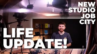 5,000+ Subscribers, New Recording Studio, New Job, New City