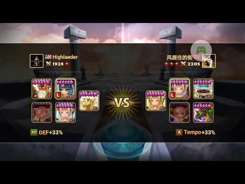 270 Spd Violent Tablo & Jamire comb. Highlander vs Catmen - Summoners War