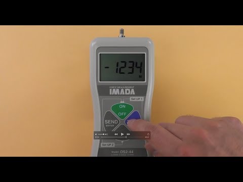 Basic Operations on the Imada DS2 Force Gauge