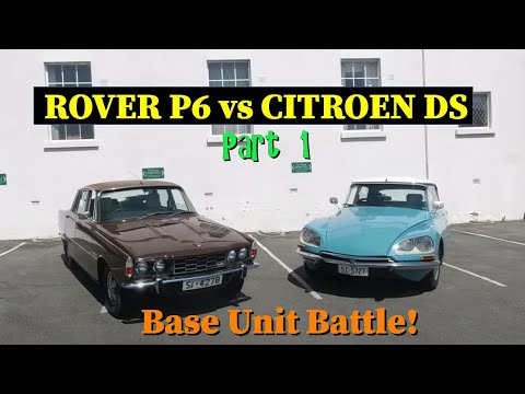 Base Unit Battle! Rover P6 vs Citroen DS: Part One, Walkaround