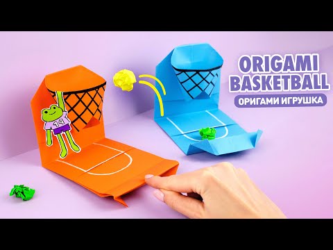 Оригами Pop It Котик из бумаги Origami Paper Pop It DIY TikTok Fidget Toy Антистресс игрушка
