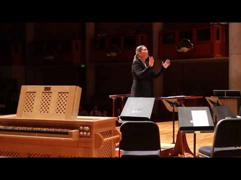 Conductor Catherine Sailer - DU Lamont Chorale - Prayer (Clausen) - Conductor Camera