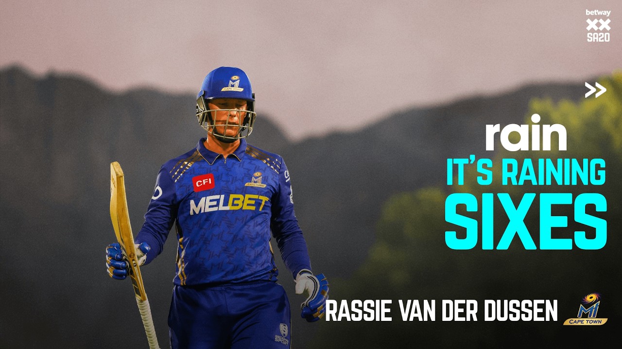 It's Raining Sixes: Rassie van der Dussen (MI Cape Town) | Season 4 Top 5