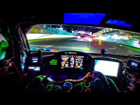 FULL SEND at NIGHT in a McLaren 720s GT3 Evo around Spa-Francorchamps