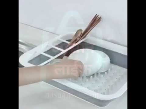 Neural silicone plastic folding collapsible durable kitchen ...