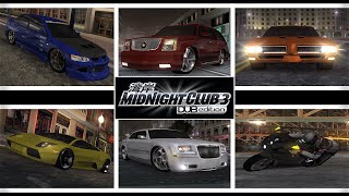 Midnight Club 3 DUB Edition - Intense Race with Intro Cars