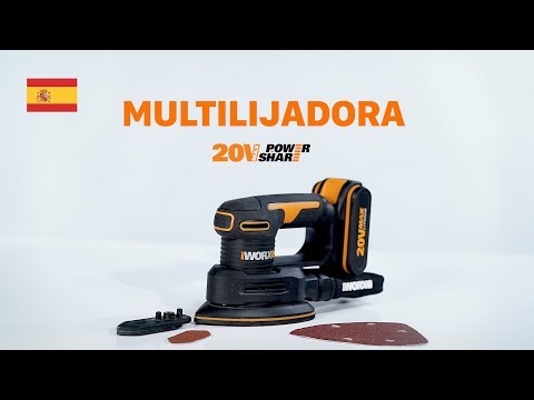 Miniatura del vídeo: Worx WX822.9 en uso para esquinas y detalle