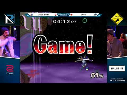 R6 - Baron Brody (Falco) Vs. Devil (Marth) - Pools Wave B - SSBM