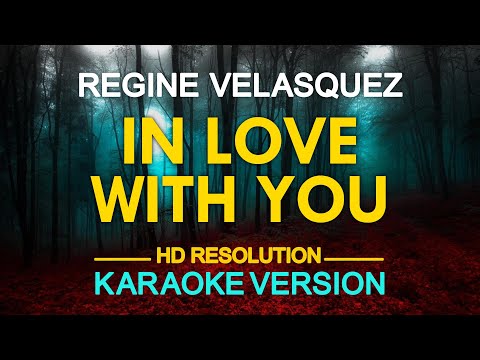 [KARAOKE] IN LOVE WITH YOU - Regine Velasquez & Jacky Cheung 🎤🎵