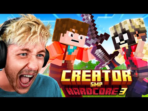 Het Gevecht met Team L… - CreatorSMP Hardcore 3 #24