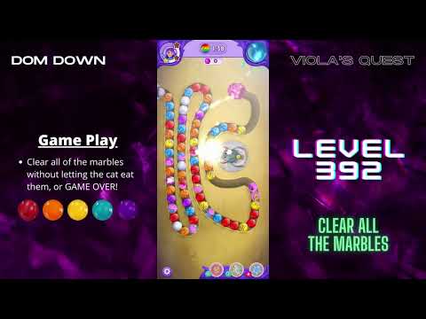 Viola's Quest 🟣🟠🔴 / Level 392 / Dom Down