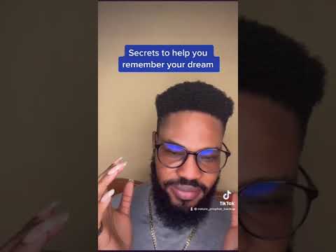 Secrets to help you remember your dreams 8th January 2023