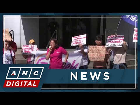 Women's groups hold protest against latest power rate hike ANC