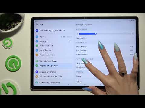 How to Change Font Size on HUAWEI MatePad Pro 12.6 – Display Settings