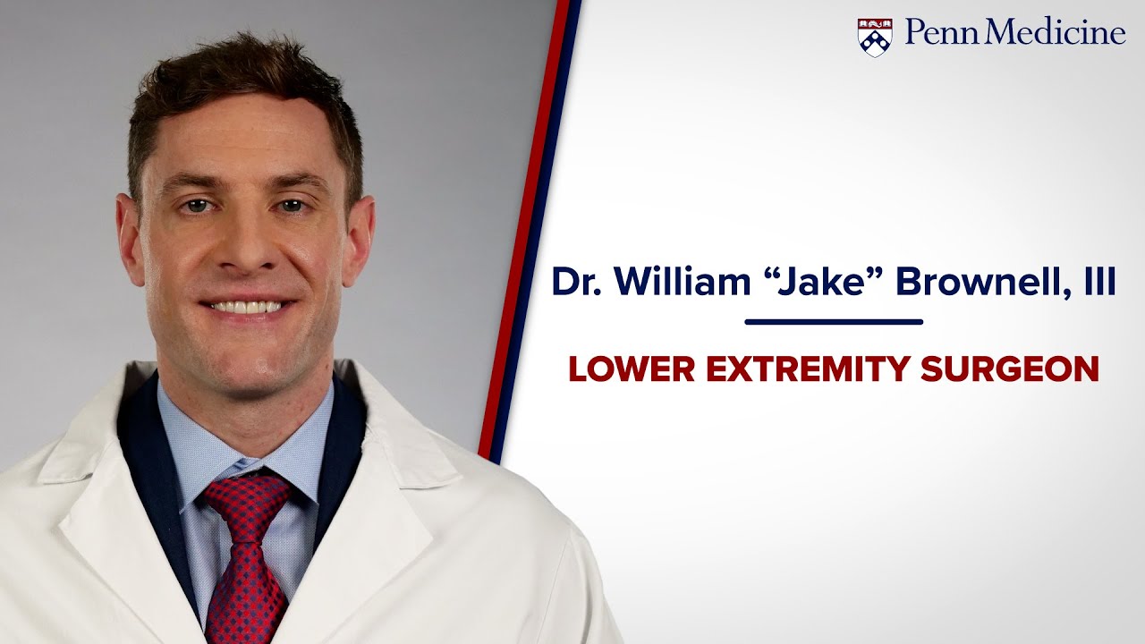 Watch video featuring William Brownell, III, DPM, MA, FACFAS, FACPM on YouTube