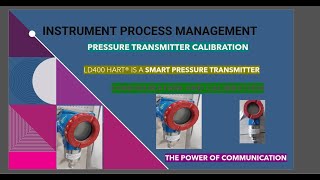 How to calibrate LD400 HART® Smart Pressure Transmitter