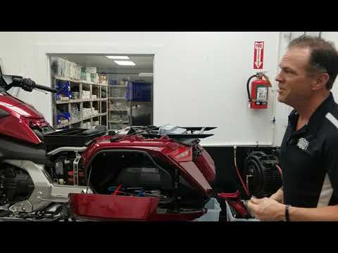 Trunk Quick Change & Relocation Base Bracket Installation - 2018+ Honda GoldWing