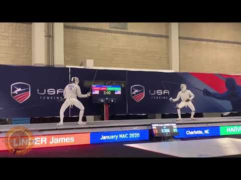 Charlotte NAC JMS 2020 - L4 - Luke Linder v Nick Harvey