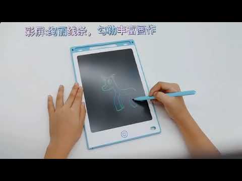 Планшет для рисования детский LCD, досточка - доска для рисования, размер 10" синий - фото 1 - id-p1858655677