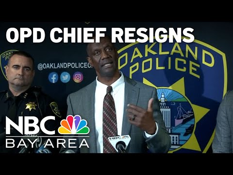 Oakland PD chief announces resignation after less than 2 years on the job