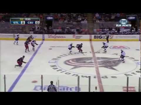 St. Louis Blues Vs Columbus Blue Jackets - Highlights 1/31/13