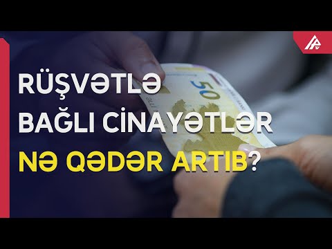 Rüşvət alanların sayı artıb - APA TV