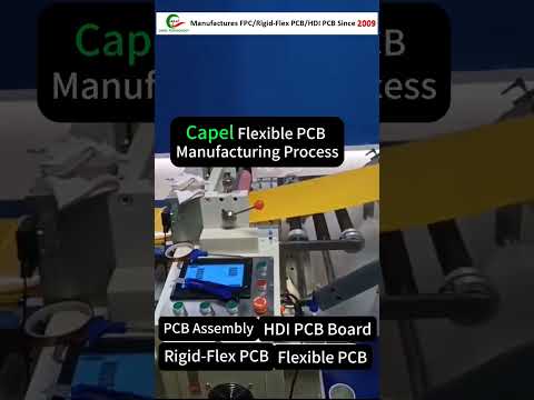flexible pcb manufacturing process