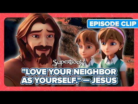 The Story of the Good Samaritan | Superbook - The Good Samaritan English Clip