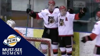 Must See Moment: Stephen Castagna blows by the defence and buries it