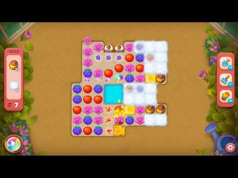 Gardenscapes level 12852 Gameplay #Bubunka