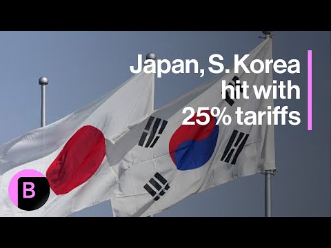 Trump to Impose 25% Tariff on Japan, South Korea
