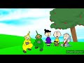 Teletubbies And Peanuts Segment Letter R Lecture And Magical Event Animal Parade