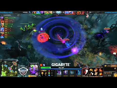 Newbee vs DK #1 (bo3) | GEST Challenge (20.06.2014) Dota 2 (En)