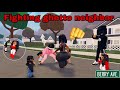 I FOUGHT MY GHETTO NEIGHBOR SHE HIT MY KID Berry Ave Family Roleplay Berryave Roblox Rp