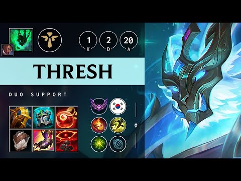 Thresh Support vs Braum - KR Master Patch 25.08