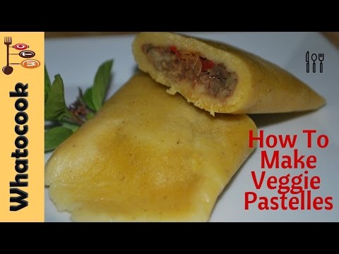 How To Make Trinidad 🇹🇹Veggie Pastelles🎄☺🖒