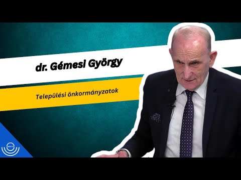Pirkadat: dr. Gémesi György – Települési önkormányzatok