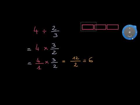 Divide a whole number by a fraction