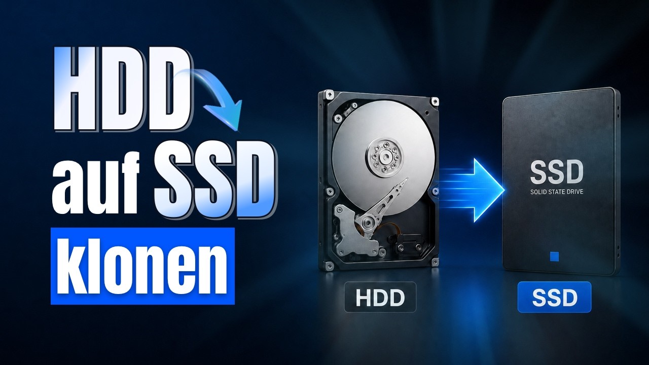HDD auf SSD upgraden