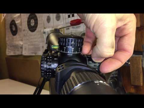 Setting Vortex PST Gen II zero stop & windage  - Quick and easy.