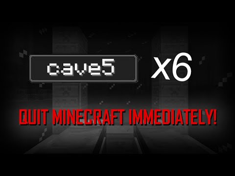 If You Hear this Cave Sound 6 Times in a Row, QUIT MINECRAFT! Minecraft Creepypasta
