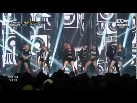 140619 CRUSH - Hug me @ M! Countdown (Live)