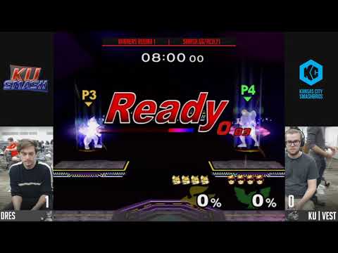 RCJL #21 SSBM - Dres (Fox) Vs. KU | Vest (C. Falcon)