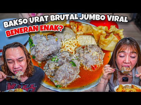 BAKSO URAT BRUTAL JUMBO VIRAL APA BENERAN ENAK!?