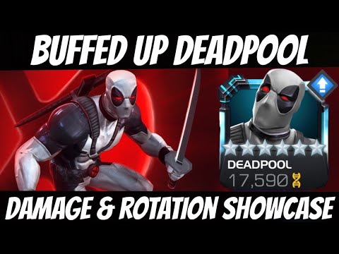 NEW DEADPOOL DAMAGE & ROTATION SHOWCASE - RANK 3 GAMEPLAY